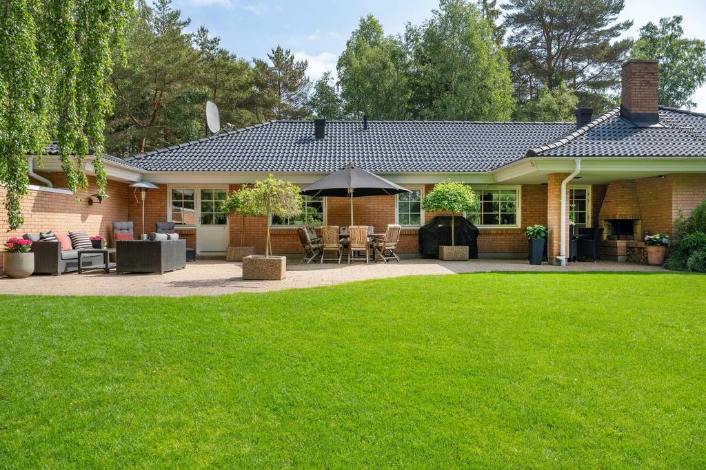 Parad gräsmatta i Ljunghusen