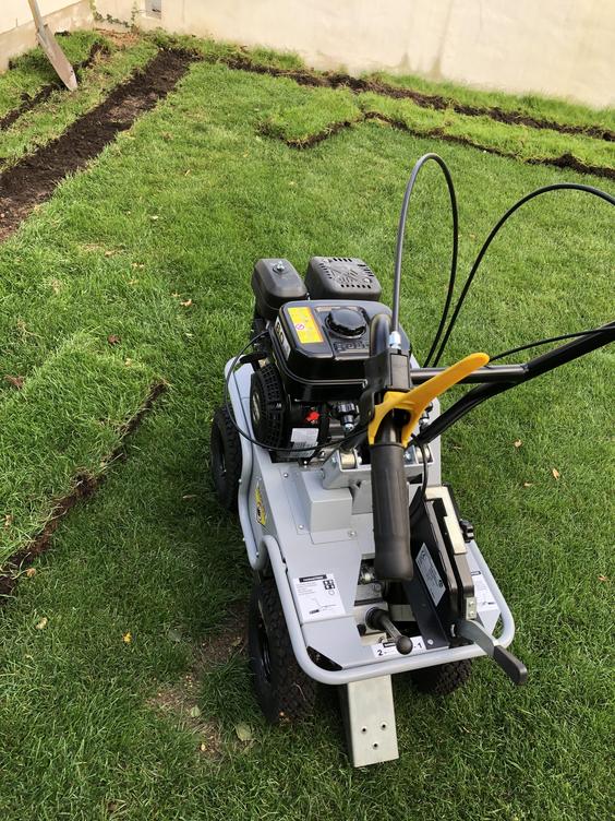 Ta bort gräsmatta i Löddeköpinge